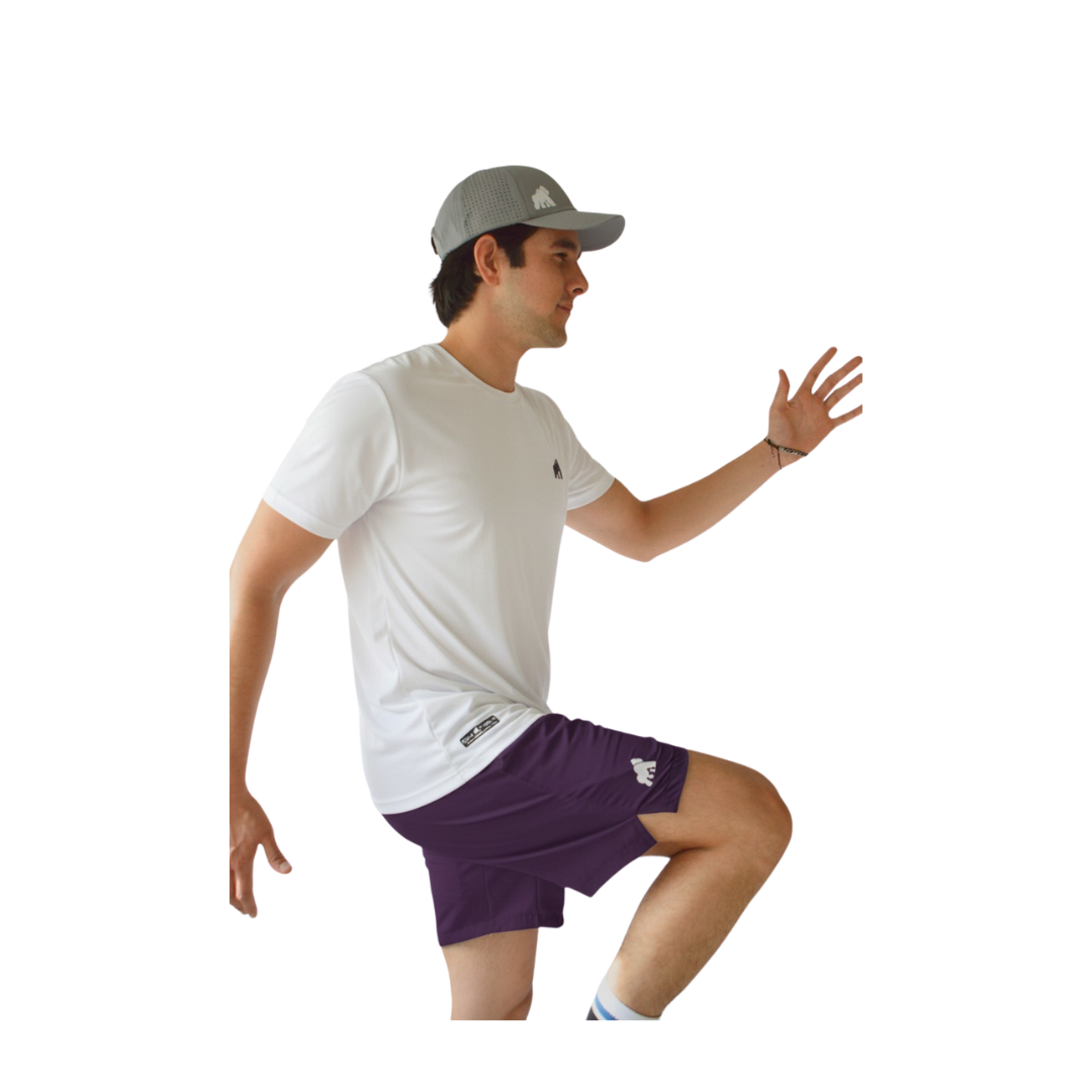 SHORT REPELTEX MORADO