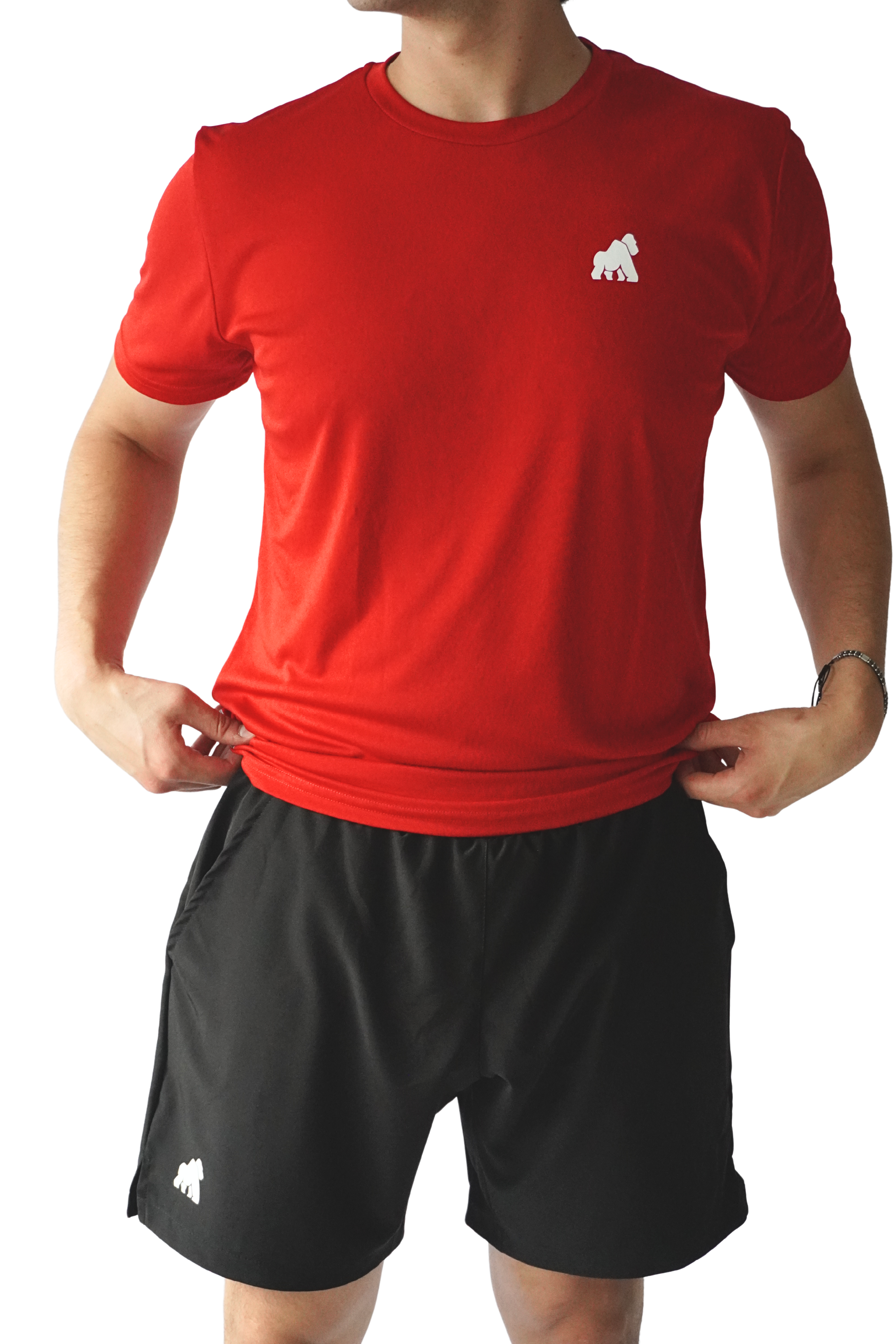 Playera MotionDry Basic – Rojo Power
