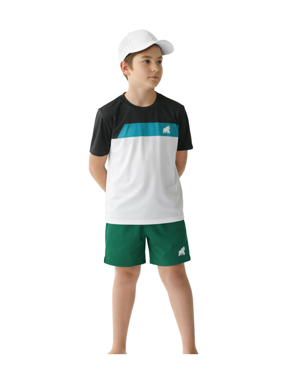 Short Repeltex verde esmeralda- Niño