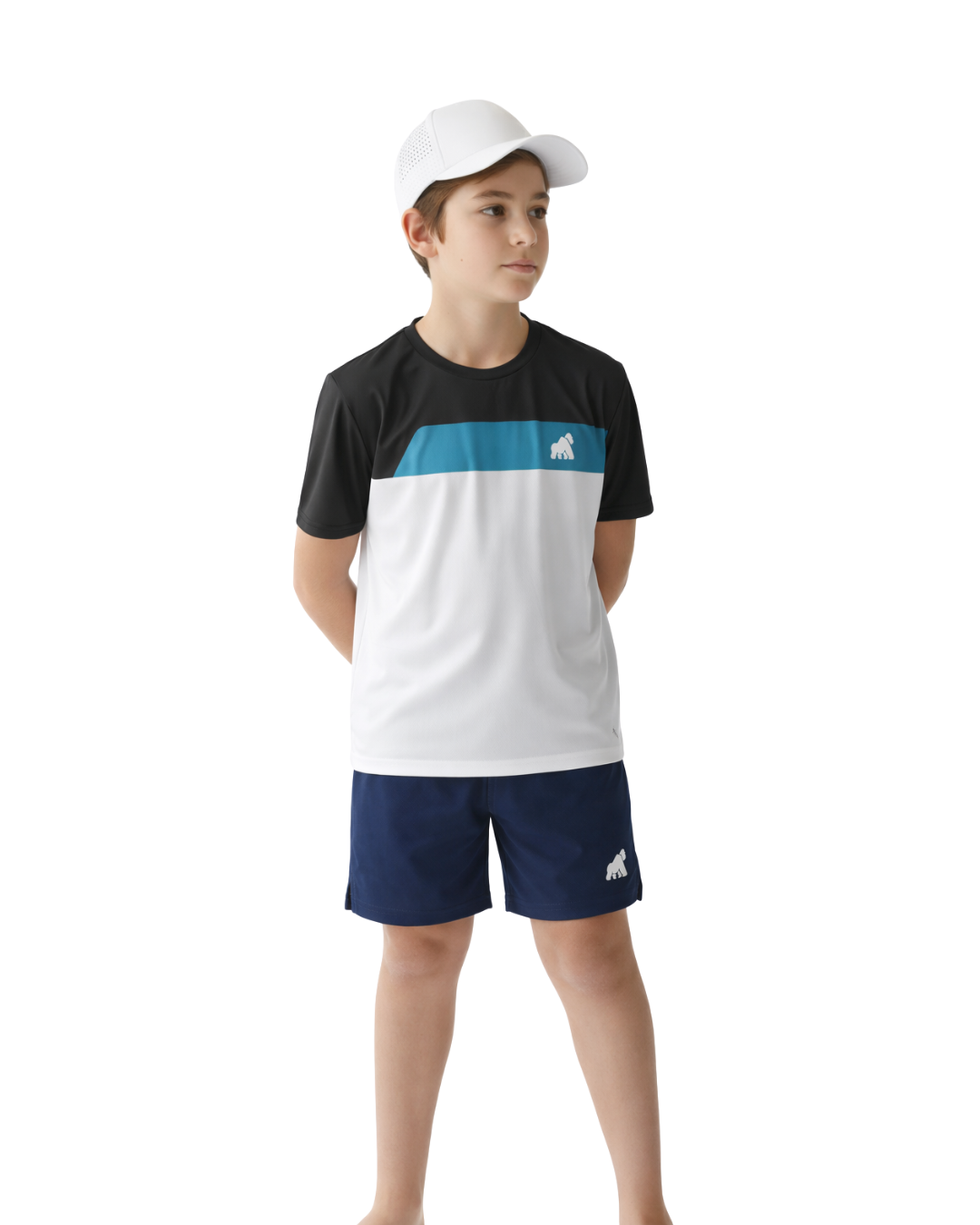 Short Repeltex azul marino- Niño