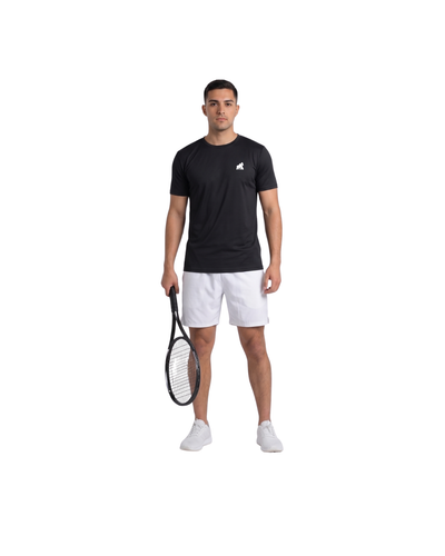 Playera MotionDry Basic – Negro Clásico