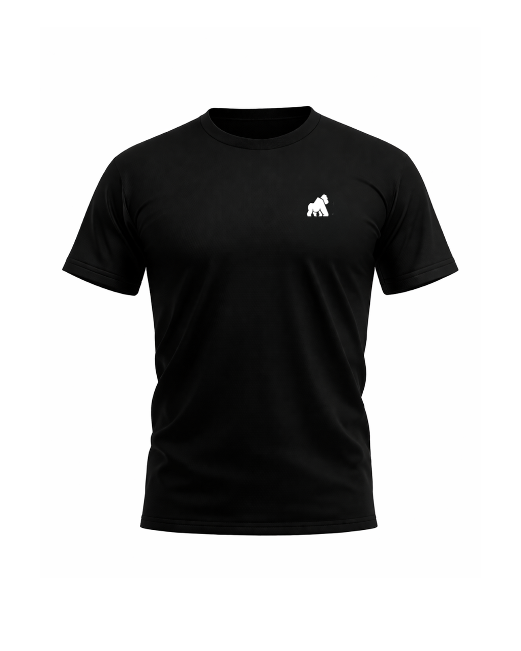 Playera MotionDry Basic – Negro Clásico