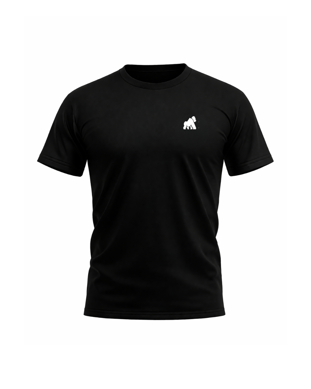 Playera MotionDry Basic – Negro Clásico