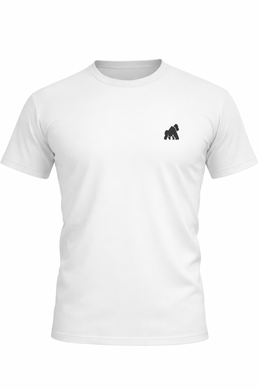 Playera MotionDry Basic – Blanco Clásico