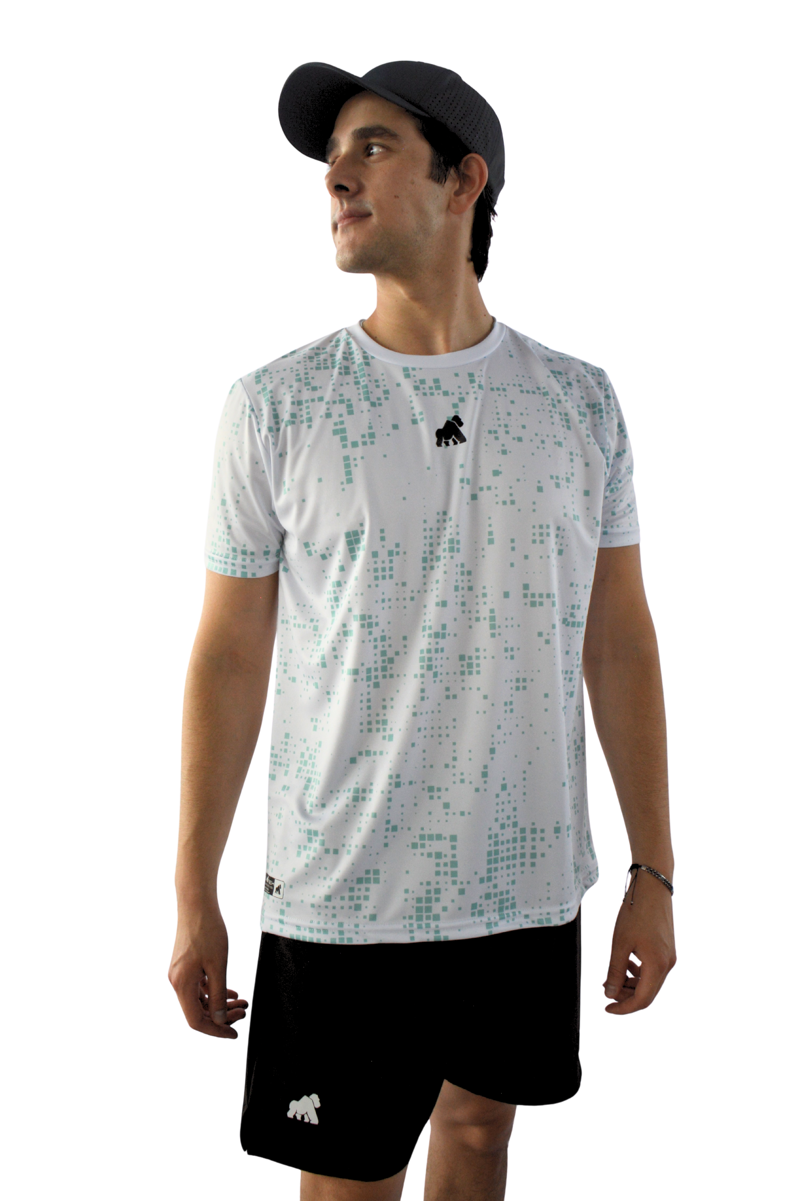 Playera MotionDry Premium – Blanco clásico