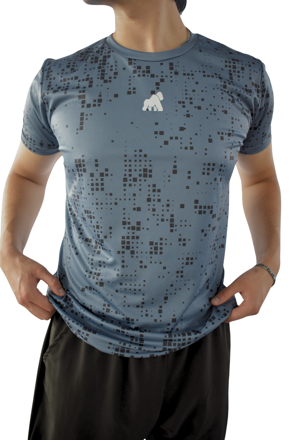 Playera MotionDry Premium – Gris