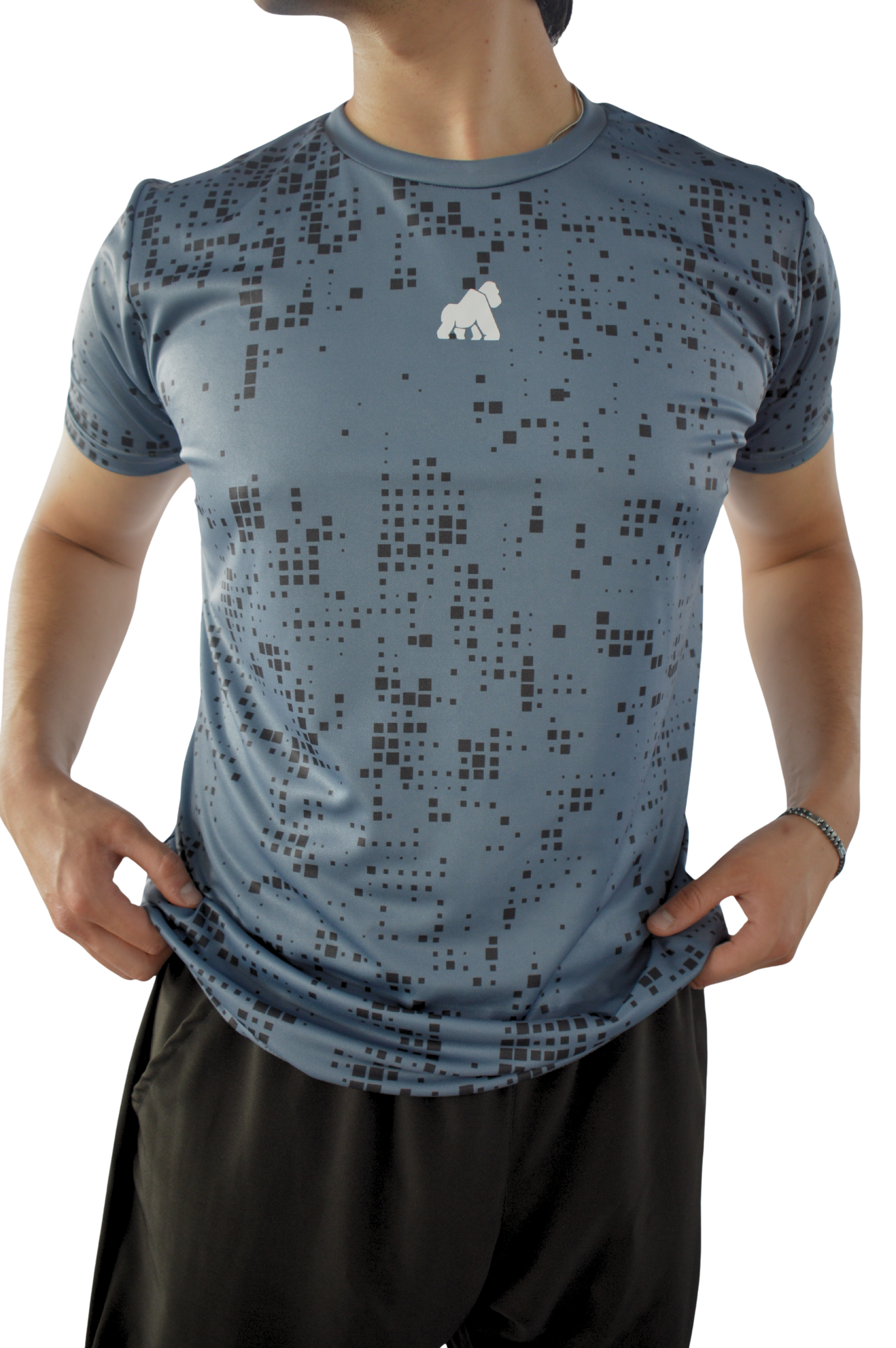Playera MotionDry Premium – Gris