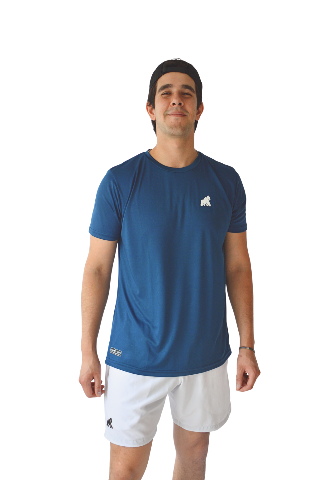 Playera MotionDry Basic – Azul Petróleo
