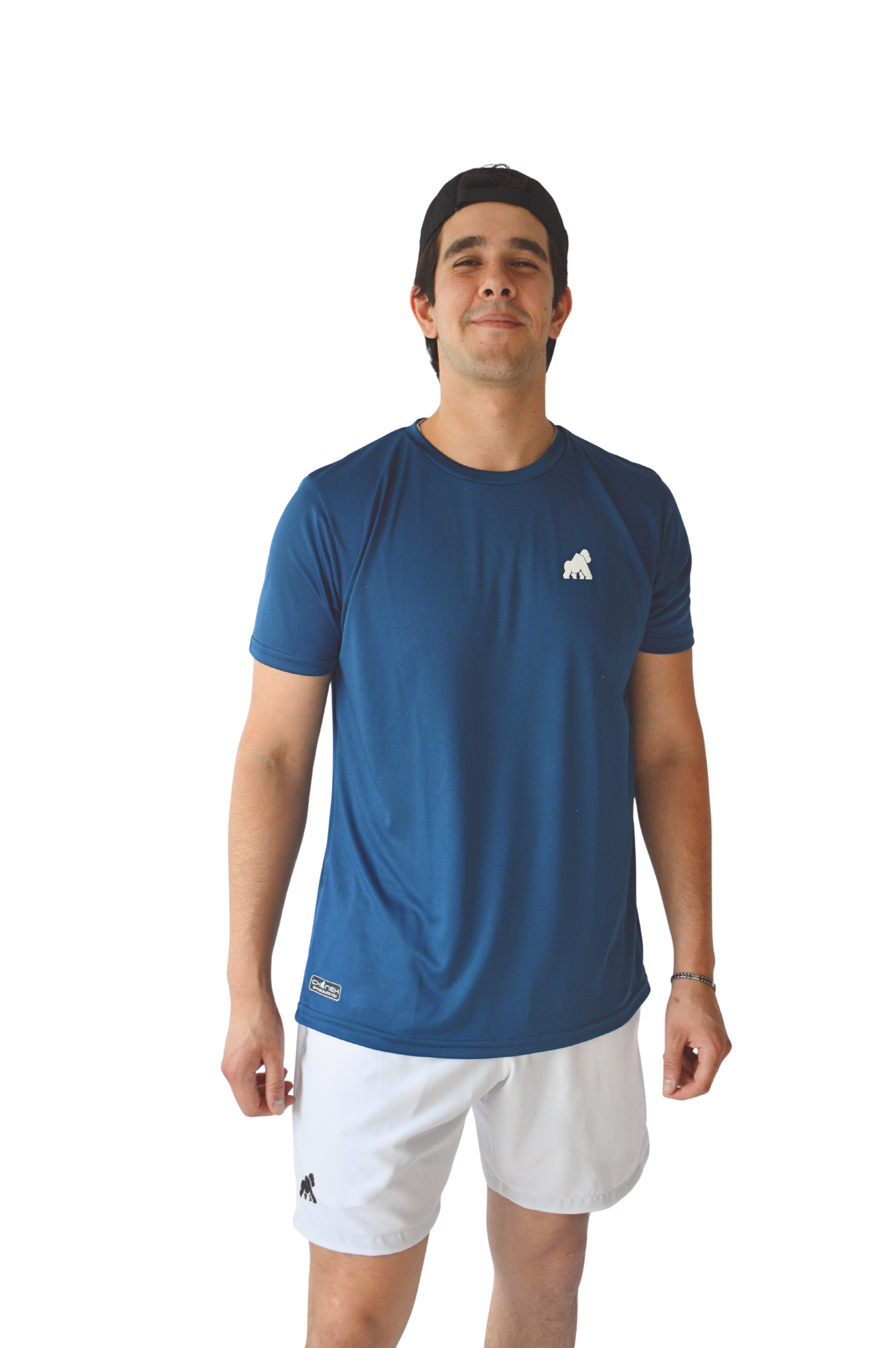Playera MotionDry Basic – Azul Petróleo